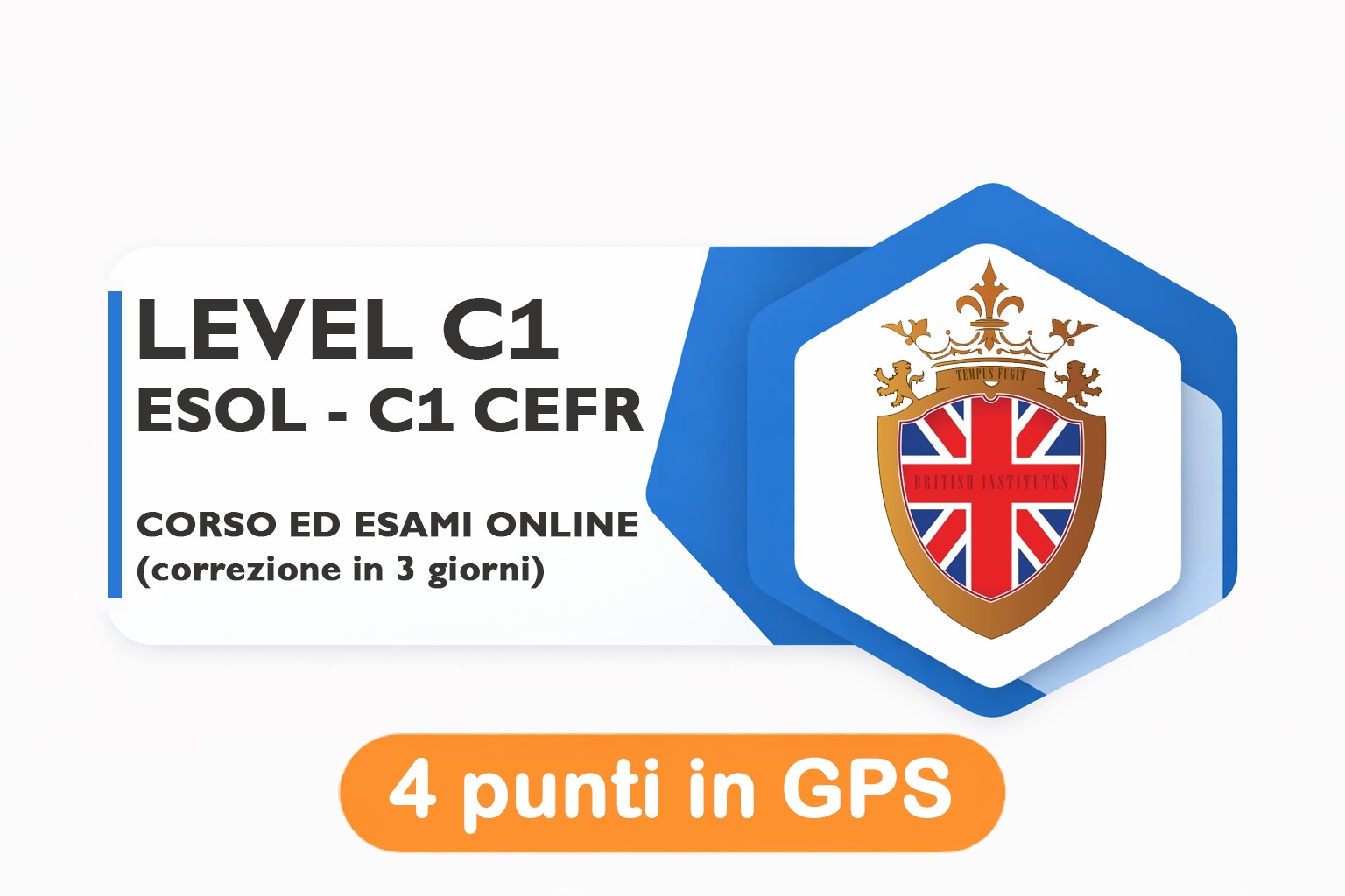 LIVELLO C1 Online + Corso  - SUPER EXPRESS (Correzione in 3 Giorni)
